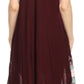 Sakkas Elisha Mid Length Batik Caftan Embroidered Cap Sleeves Floral Pattern