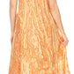 Sakkas Ronny Lace Embroidered Cap Sleeve Tie Dye Wash Caftan Dress / Cover Up
