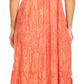 Sakkas Ronny Lace Embroidered Cap Sleeve Tie Dye Wash Caftan Dress / Cover Up