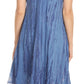 Sakkas Ronny Lace Embroidered Cap Sleeve Tie Dye Wash Caftan Dress / Cover Up