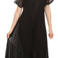 Sakkas Shasta Lace Embroidered Cap Sleeves Long Caftan Dress / Cover Up