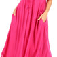 Sakkas Shasta Lace Embroidered Cap Sleeves Long Caftan Dress / Cover Up