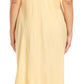 Sakkas Shasta Lace Embroidered Cap Sleeves Long Caftan Dress / Cover Up