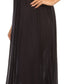 Sakkas Shasta Lace Embroidered Cap Sleeves Long Caftan Dress / Cover Up
