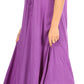 Sakkas Shasta Lace Embroidered Cap Sleeves Long Caftan Dress / Cover Up