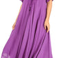 Sakkas Shasta Lace Embroidered Cap Sleeves Long Caftan Dress / Cover Up