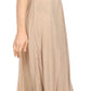 Sakkas Shasta Lace Embroidered Cap Sleeves Long Caftan Dress / Cover Up