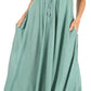 Sakkas Shasta Lace Embroidered Cap Sleeves Long Caftan Dress / Cover Up