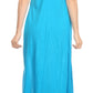Sakkas Shasta Lace Embroidered Cap Sleeves Long Caftan Dress / Cover Up