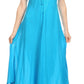 Sakkas Shasta Lace Embroidered Cap Sleeves Long Caftan Dress / Cover Up