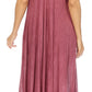 Sakkas Egan Women's Long Embroidered Caftan Dress / Cover Up With Embroidered Cap Sleeves