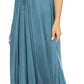 Sakkas Egan Women's Long Embroidered Caftan Dress / Cover Up With Embroidered Cap Sleeves