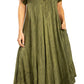 Sakkas Egan Women's Long Embroidered Caftan Dress / Cover Up With Embroidered Cap Sleeves