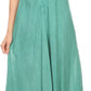 Sakkas Egan Women's Long Embroidered Caftan Dress / Cover Up With Embroidered Cap Sleeves