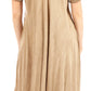 Sakkas Egan Women's Long Embroidered Caftan Dress / Cover Up With Embroidered Cap Sleeves