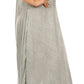 Sakkas Egan Women's Long Embroidered Caftan Dress / Cover Up With Embroidered Cap Sleeves