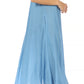 Sakkas Egan Women's Long Embroidered Caftan Dress / Cover Up With Embroidered Cap Sleeves
