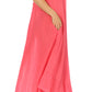 Sakkas Egan Women's Long Embroidered Caftan Dress / Cover Up With Embroidered Cap Sleeves