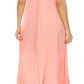 Sakkas Egan Women's Long Embroidered Caftan Dress / Cover Up With Embroidered Cap Sleeves