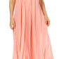 Sakkas Egan Women's Long Embroidered Caftan Dress / Cover Up With Embroidered Cap Sleeves