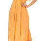 Sakkas Egan Women's Long Embroidered Caftan Dress / Cover Up With Embroidered Cap Sleeves