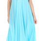 Sakkas Egan Women's Long Embroidered Caftan Dress / Cover Up With Embroidered Cap Sleeves