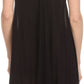 Sakkas Gasha Sleeveless Mid Length Caftan Dress With Embroidery Details And V Neck
