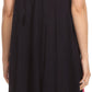 Sakkas Gasha Sleeveless Mid Length Caftan Dress With Embroidery Details And V Neck