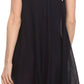 Sakkas Gasha Sleeveless Mid Length Caftan Dress With Embroidery Details And V Neck