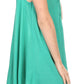 Sakkas Alechia Mid Length Tank Top Sleeveless Embroidered Caftan Dress / Cover Up