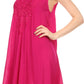 Sakkas Alechia Mid Length Tank Top Sleeveless Embroidered Caftan Dress / Cover Up