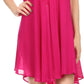 Sakkas Alechia Mid Length Tank Top Sleeveless Embroidered Caftan Dress / Cover Up