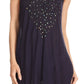 Sakkas Alechia Mid Length Tank Top Sleeveless Embroidered Caftan Dress / Cover Up