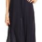 Sakkas Hayden Embroidered Lace-Up Caftan Dress / Cover Up with Eyelet Sleeves