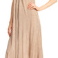 Sakkas Helena Embroidered Nightgown / Women Sleepwear with Eyelet Sleeves