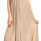 Sakkas Helena Embroidered Nightgown / Women Sleepwear with Eyelet Sleeves