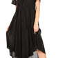 Sakkas Helena Embroidered Nightgown / Women Sleepwear with Eyelet Sleeves