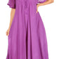 Sakkas Helena Embroidered Nightgown / Women Sleepwear with Eyelet Sleeves