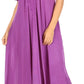 Sakkas Helena Embroidered Nightgown / Women Sleepwear with Eyelet Sleeves