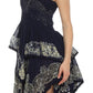 Sakkas Batik Handkerchief Hem Short Dress
