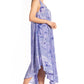Sakkas Laeila Tie Dye Washed Long Sleeveless Tank Top Caftan Dress / Cover Up