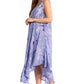 Sakkas Laeila Tie Dye Washed Long Sleeveless Tank Top Caftan Dress / Cover Up