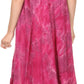 Sakkas Laeila Tie Dye Washed Long Sleeveless Tank Top Caftan Dress / Cover Up