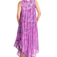 Sakkas Laeila Tie Dye Washed Long Sleeveless Tank Top Caftan Dress / Cover Up