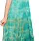 Sakkas Kaylaye Long Tie Dye Ombre Embroidered Cap Sleeve Caftan Dress / Cover Up