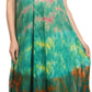 Sakkas Kaylaye Long Tie Dye Ombre Embroidered Cap Sleeve Caftan Dress / Cover Up