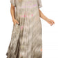 Sakkas Kaylaye Long Tie Dye Ombre Embroidered Cap Sleeve Caftan Dress / Cover Up