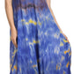 Sakkas Kaylaye Long Tie Dye Ombre Embroidered Cap Sleeve Caftan Dress / Cover Up