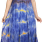 Sakkas Kaylaye Long Tie Dye Ombre Embroidered Cap Sleeve Caftan Dress / Cover Up