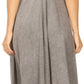 Sakkas Eleonora Stonewashed Embroidered Spaghetti Strap Handkerchief Dress
